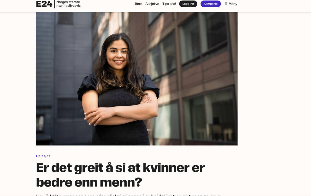 Likestilling og mangfold