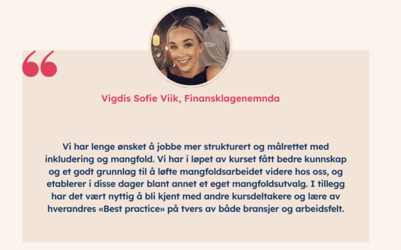 Mangfoldsmedarbeider